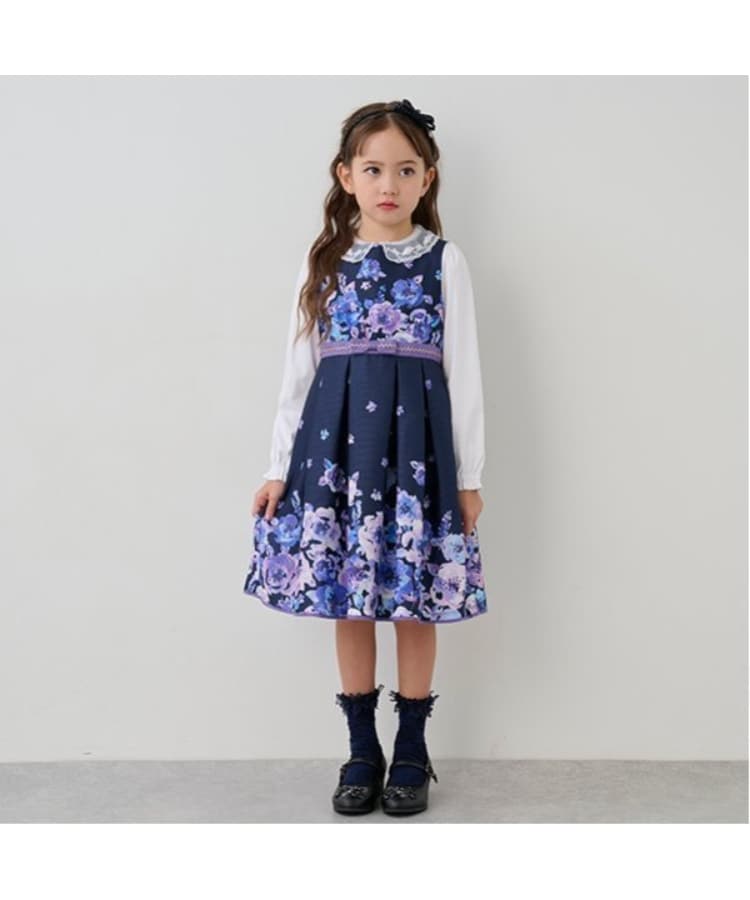 セレモニー】水彩花柄ワンピース(その他) | ANNA SUI mini セレモニー】水彩花柄ワンピース(その他) | ANNA SUI mini