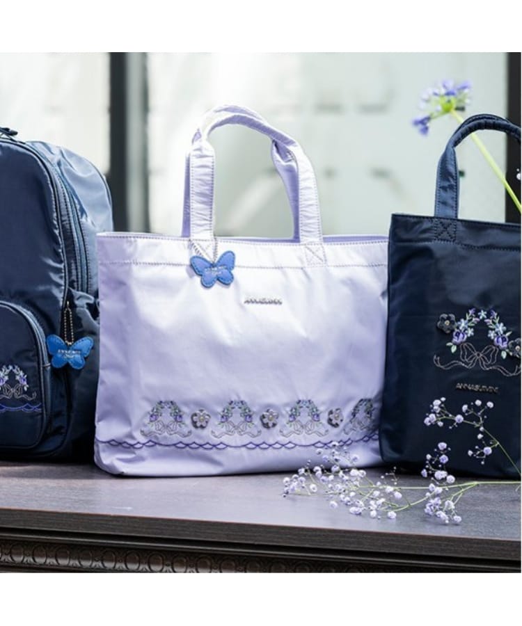 お花リース刺しゅうレッスンバック(リュック) | ANNA SUI mini お花リース刺しゅうレッスンバック(リュック) | ANNA SUI mini
