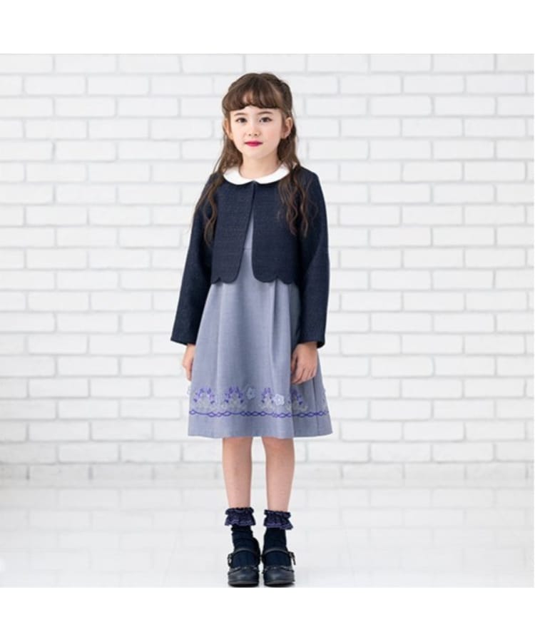 アナ スイ・ミニ(ANNA SUI mini)の【セレモニー】トーションレースクルーソックス6