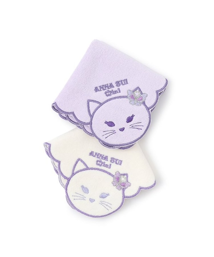 アナ スイ・ミニ(ANNA SUI mini)のネコフェイス起毛パイルハンカチ5