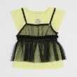 アナ スイ・ミニ(ANNA SUI mini)のチュールビスチェ+Tシャツ2