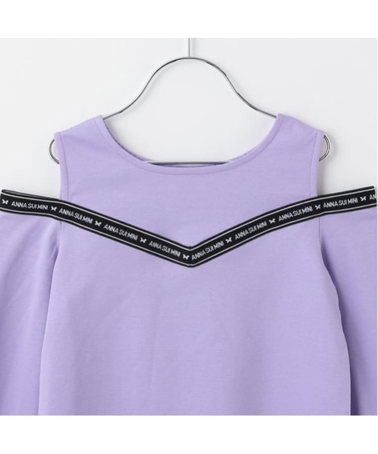 短丈グラデーションメッシュパーカ＋長袖Tシャツ（Tシャツ
