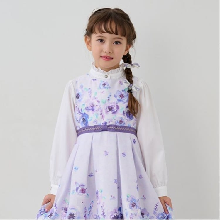 アナ スイ・ミニ(ANNA SUI mini)のスタンドカラーブラウス シャツ・ブラウス