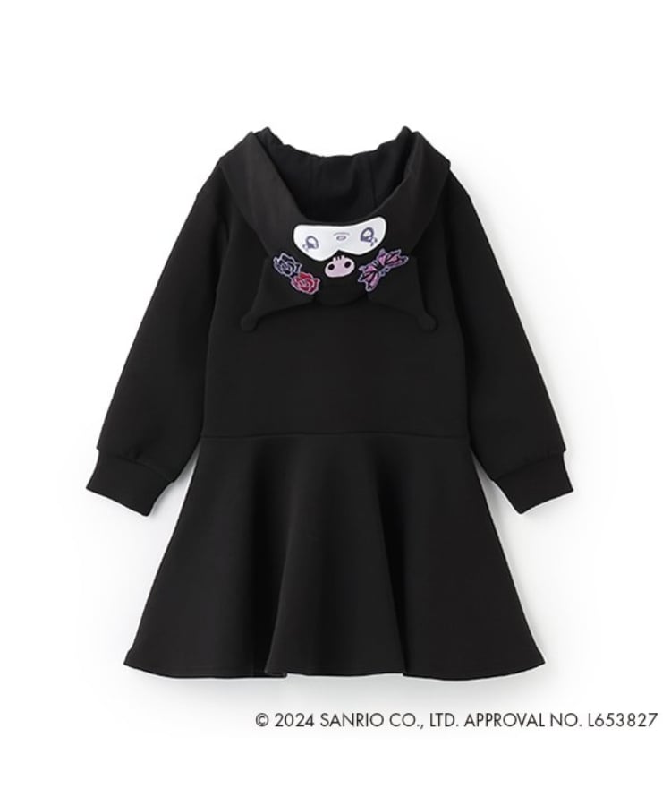 アナ スイ・ミニ(ANNA SUI mini)の【KUROMI】キーホルダーつきカットワンピース1