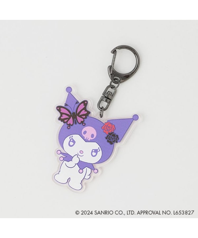 KUROMI】キーホルダーつきカットワンピース(ミドルワンピース KUROMI】キーホルダーつきカットワンピース(ミドルワンピース