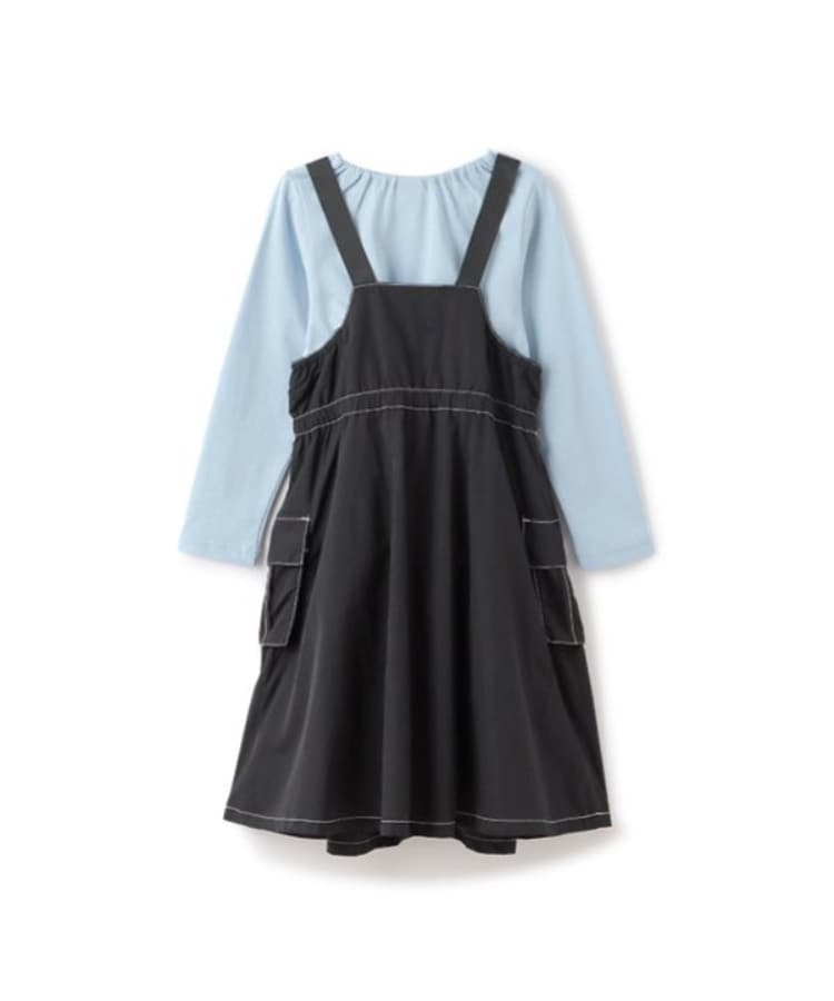 アナ スイ・ミニ(ANNA SUI mini)のカーゴジャンスカ＋長袖Tシャツ1