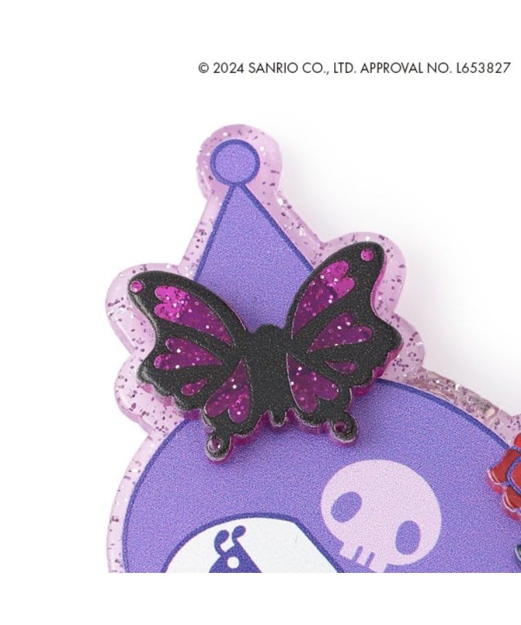 アナ スイ・ミニ(ANNA SUI mini)の【KUROMI】ヘアクリップ3