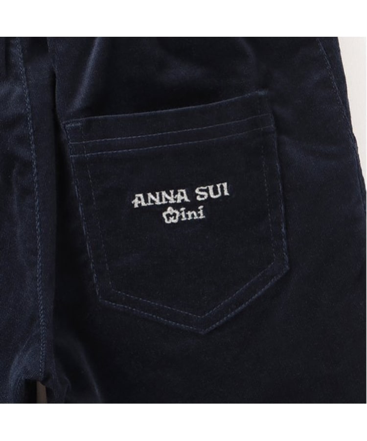 アナ スイ・ミニ(ANNA SUI mini)の【あったか裏ベロア】刺しゅうショートパンツ9