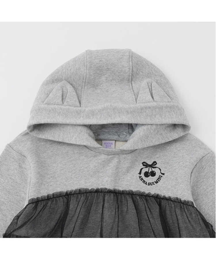 アナ スイ・ミニ(ANNA SUI mini)のチュールティアードパーカー2