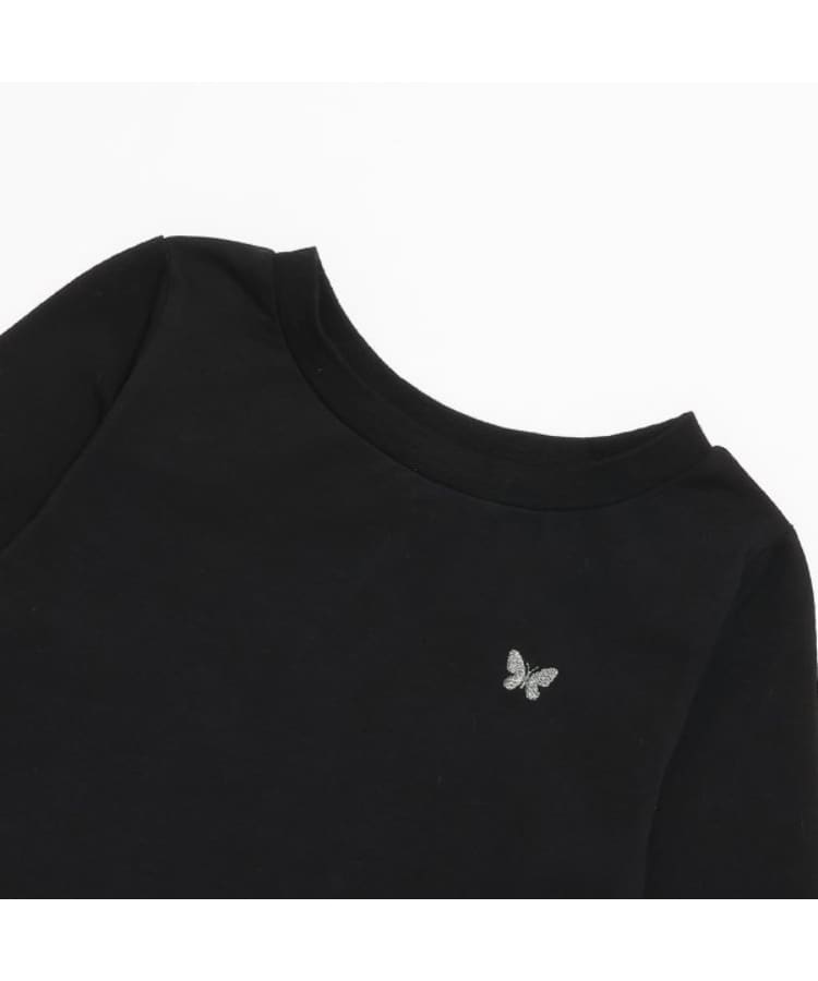 ☆短丈トレーナー+長袖Tシャツ(その他) | ANNA SUI mini(アナ ☆短丈トレーナー+長袖Tシャツ(その他) | ANNA SUI mini(アナ