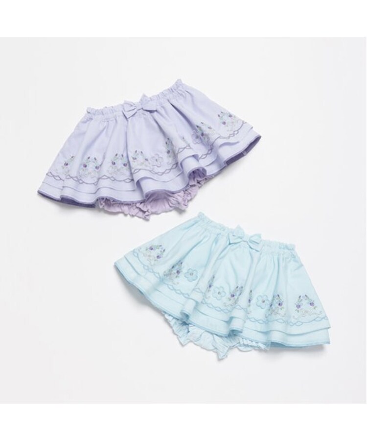 アナ スイ・ミニ(ANNA SUI mini)のお花刺しゅうカバーパンツ6