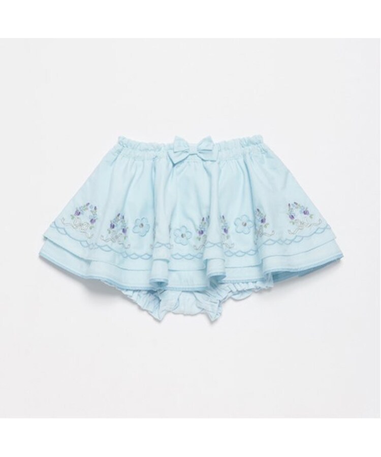 アナ スイ・ミニ(ANNA SUI mini)のお花刺しゅうカバーパンツ7
