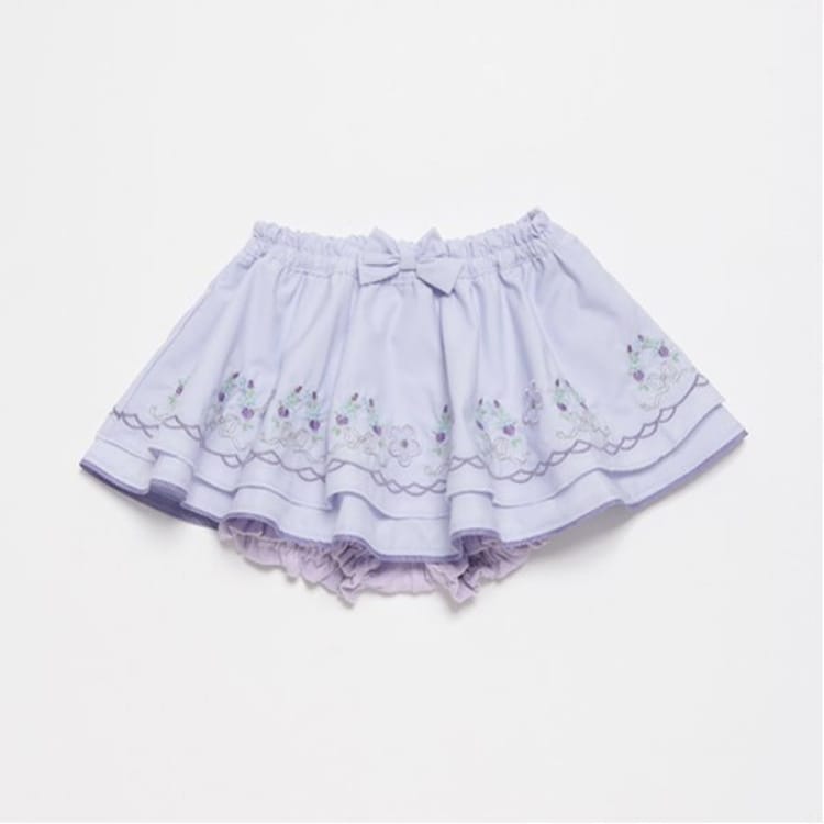 アナ スイ・ミニ(ANNA SUI mini)のお花刺しゅうカバーパンツ キッズ・ベビーグッズ
