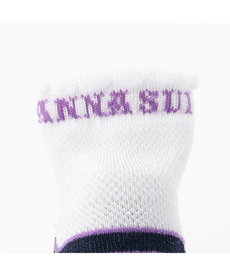 アナ スイ・ミニ(ANNA SUI mini)のネコマスコットクルーソックス2