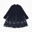 アナ スイ・ミニ(ANNA SUI mini)の星座刺しゅうチュールドッキングワンピース1