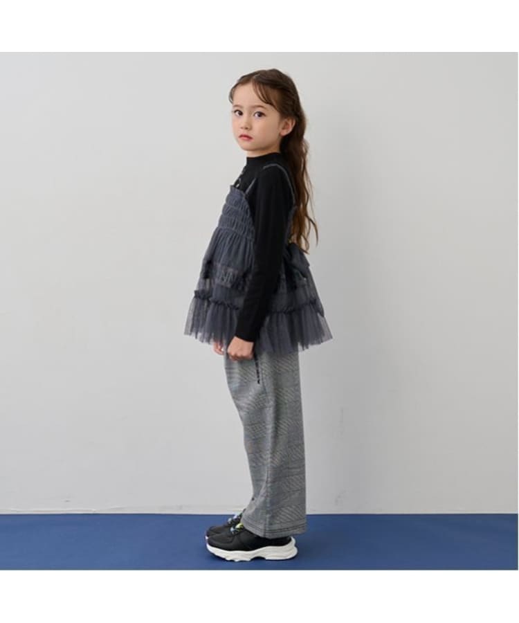 アナ スイ・ミニ(ANNA SUI mini)の【あったか裏微起毛】ベルトつきワイドパンツ19