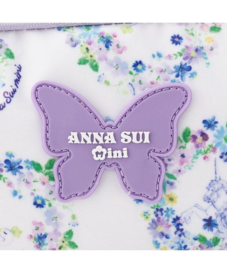 アナ スイ・ミニ(ANNA SUI mini)のフラワーリース柄多機能ポーチ2