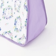 フラワーリース柄マチ付ナップサック（リュック） | ANNA SUI