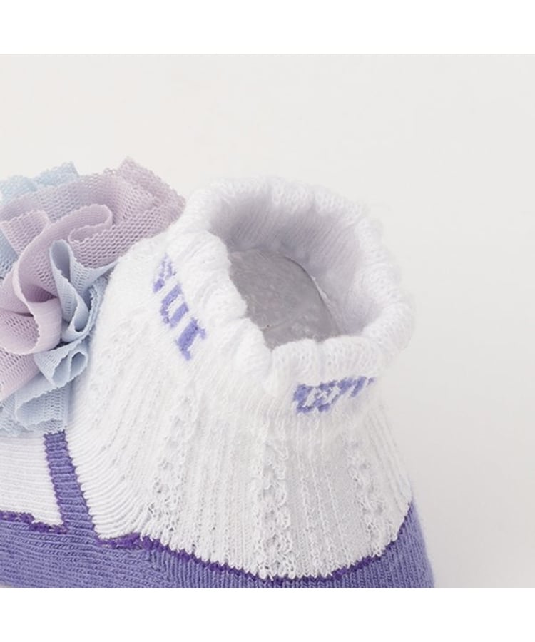アナ スイ・ミニ(ANNA SUI mini)のチュール梵天クルーソックス2