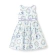 アナ スイ・ミニ(ANNA SUI mini)のフラワーリース柄布帛ワンピース10