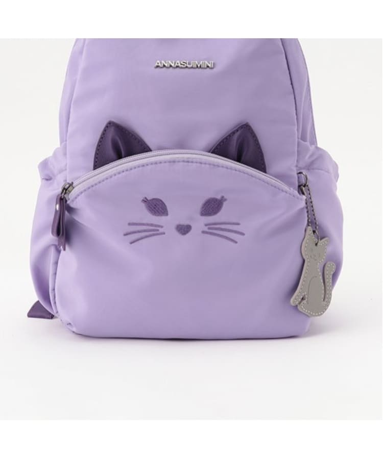 チャーム付きネコリュック9ℓ(リュック) | ANNA SUI mini(アナ チャーム付きネコリュック9ℓ(リュック) | ANNA SUI mini(アナ