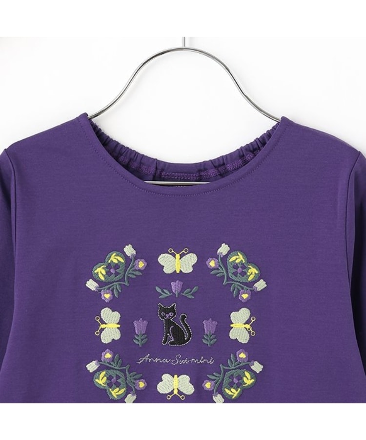アナ スイ・ミニ(ANNA SUI mini)のButterfly Heart刺繍長袖Tシャツ2