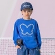 アナ スイ・ミニ(ANNA SUI mini)の蝶ロゴ長袖Tシャツ ブルー(091)