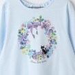 アナ スイ・ミニ(ANNA SUI mini)のフラワーリースネコプリント長袖Tシャツ3
