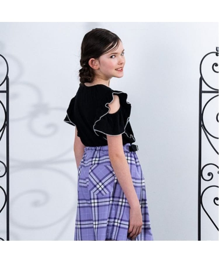 アナ スイ・ミニ(ANNA SUI mini)のネックレスつきテレコトップス21