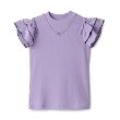 アナ スイ・ミニ(ANNA SUI mini)のネックレスつきテレコトップス ラベンダー(080)