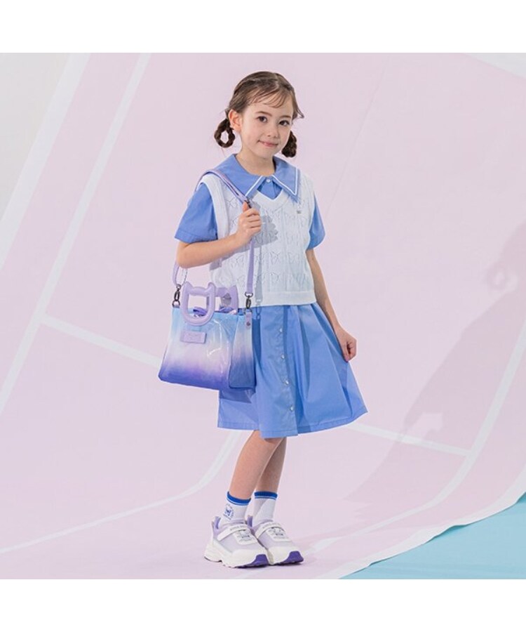 ニットベスト+シャツワンピース(その他) | ANNA SUI mini ニットベスト+シャツワンピース(その他) | ANNA SUI mini