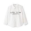 アナ スイ・ミニ(ANNA SUI mini)のロゴプリント長袖シャツ ホワイト(001)
