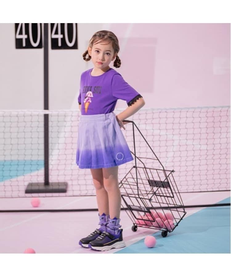 アナ スイ・ミニ(ANNA SUI mini)の段染めスカパン1