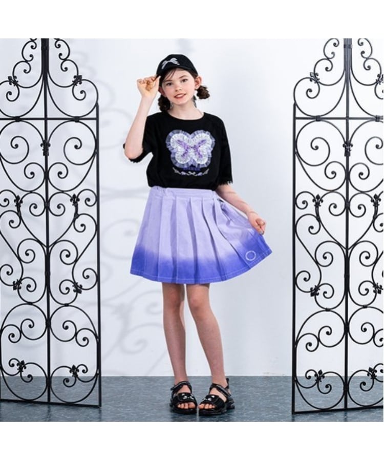 アナ スイ・ミニ(ANNA SUI mini)の段染めスカパン13