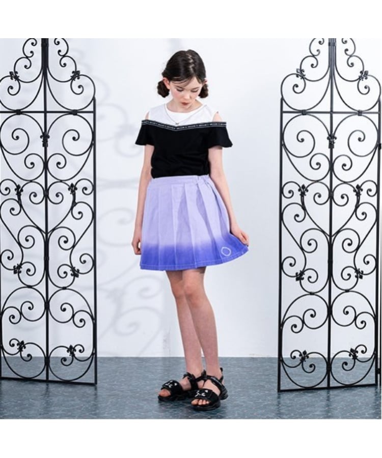 アナ スイ・ミニ(ANNA SUI mini)の段染めスカパン14