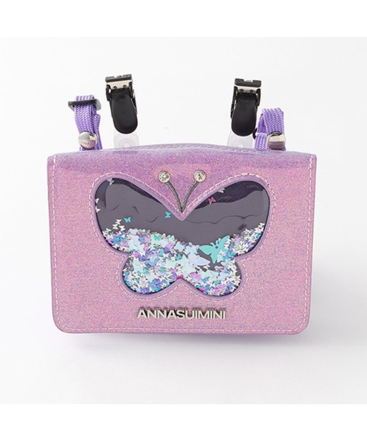 アナ スイ・ミニ(ANNA SUI mini)の蝶コンフェッティ移動ポケット5