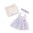 アナ スイ・ミニ(ANNA SUI mini)の【BOX付】(R)オリジナルボックスつきエプロン&ヘアバンドセット ホワイト(001)