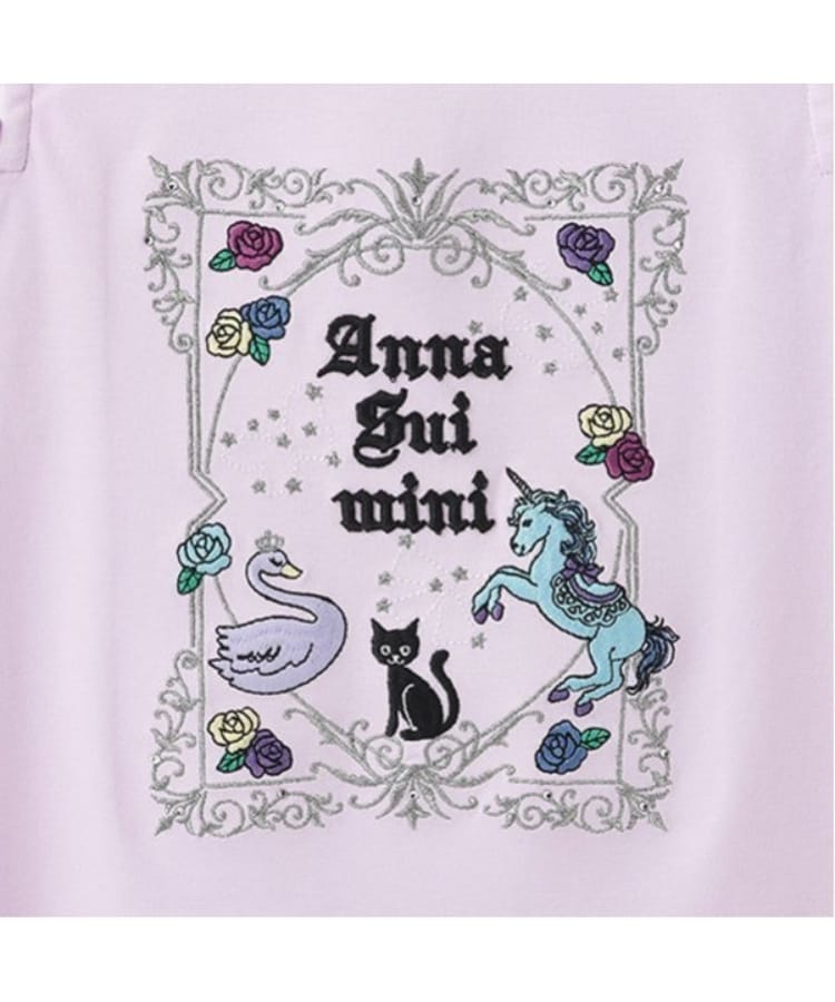 アナ スイ・ミニ(ANNA SUI mini)の星座刺しゅう肩開きTシャツ3