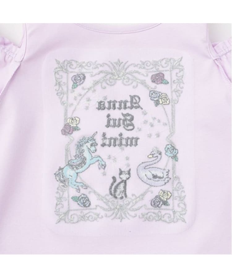 アナ スイ・ミニ(ANNA SUI mini)の星座刺しゅう肩開きTシャツ7