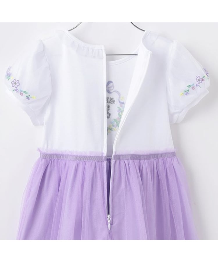 アナ スイ・ミニ(ANNA SUI mini)のチュールスカートドッキングワンピース8