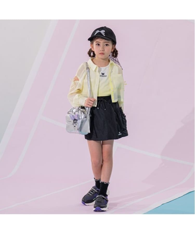 アナ スイ・ミニ(ANNA SUI mini)の短丈ストライプシャツ＋グラデーションタンクトップ21