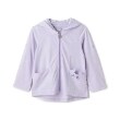 アナ スイ・ミニ(ANNA SUI mini)のUVカット ネコ耳パーカ ラベンダー(080)