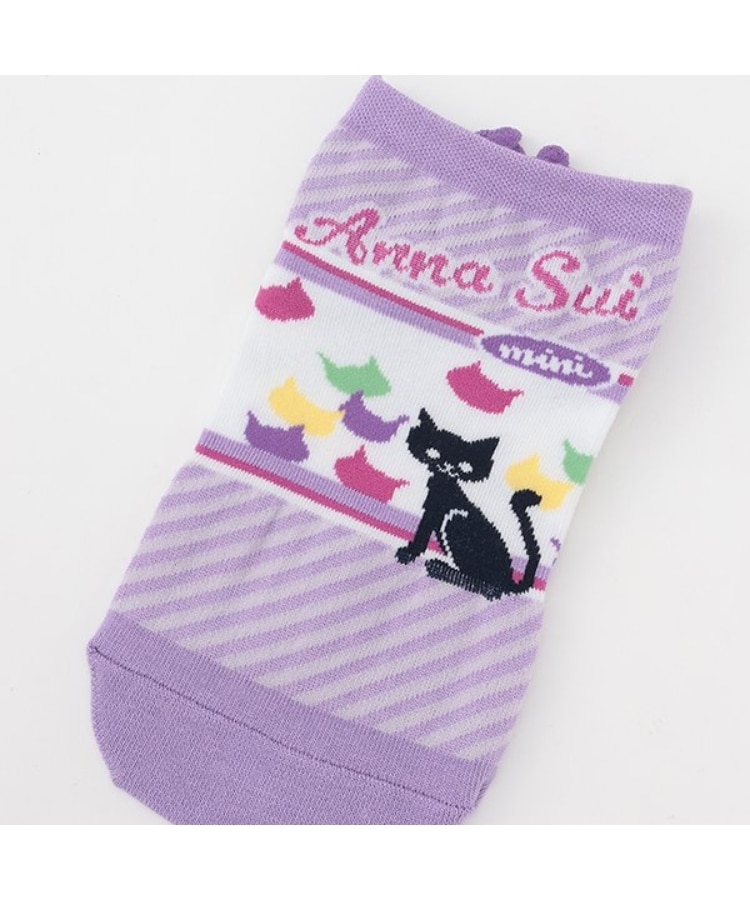 アナ スイ・ミニ(ANNA SUI mini)のお菓子パッケージスニーカーインソックス2