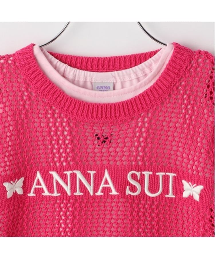 アナ スイ・ミニ(ANNA SUI mini)のメッシュニット＋長袖Tシャツ8