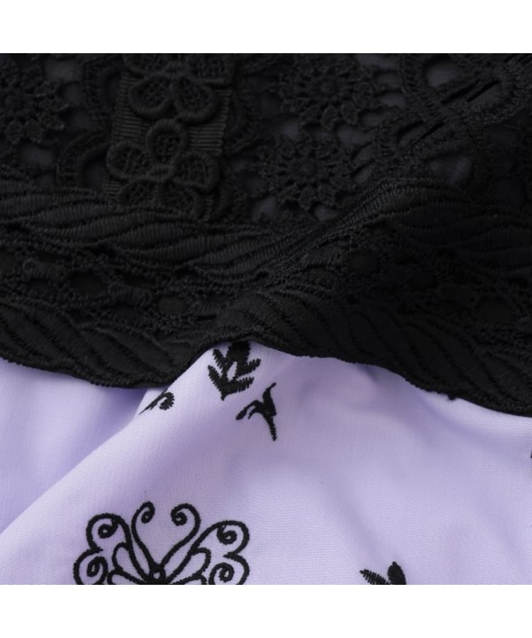 アナ スイ・ミニ(ANNA SUI mini)の【Premium】ビスチェ＋裾刺しゅうワンピース15