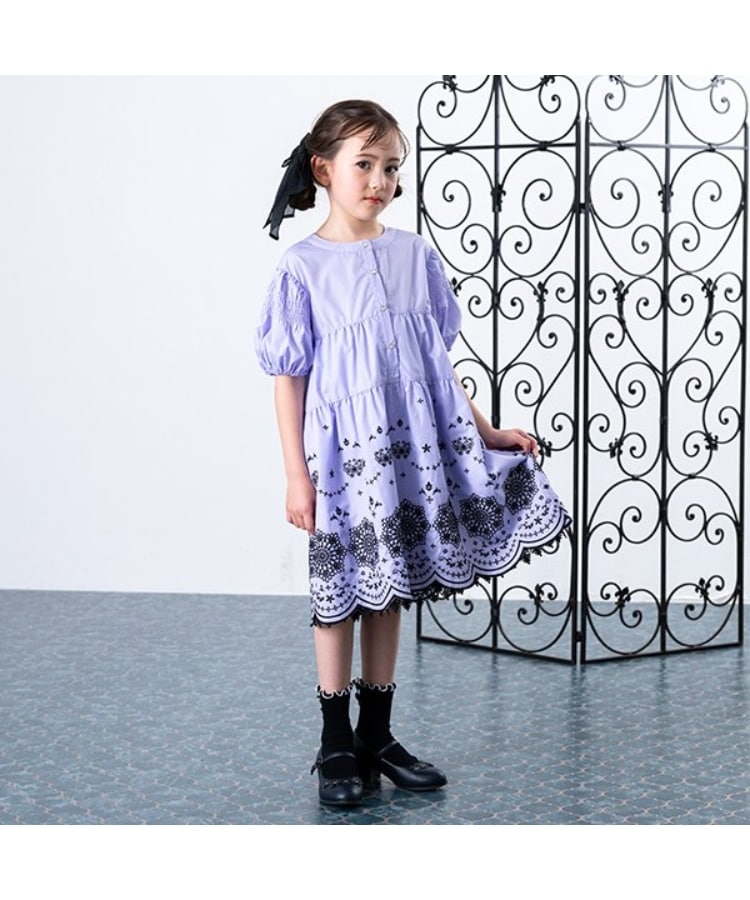 アナ スイ・ミニ(ANNA SUI mini)の【Premium】ビスチェ＋裾刺しゅうワンピース23
