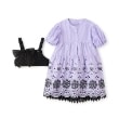 アナ スイ・ミニ(ANNA SUI mini)の【Premium】ビスチェ＋裾刺しゅうワンピース2