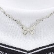 アナ スイ・ミニ(ANNA SUI mini)のネックレスつきロゴテープ肩あきTシャツ3