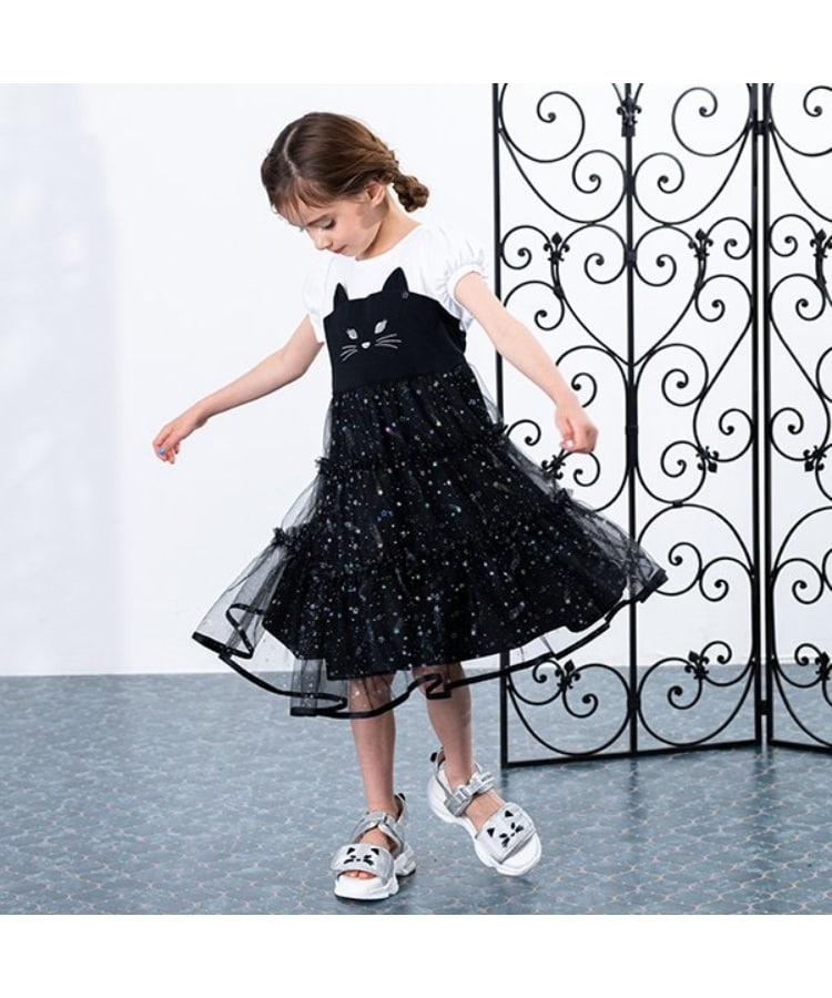アナ スイ・ミニ(ANNA SUI mini)のネコチュールドッキングワンピース12