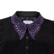 アナ スイ・ミニ(ANNA SUI mini)の【Premium】衿バタフライ プリーツワンピース2